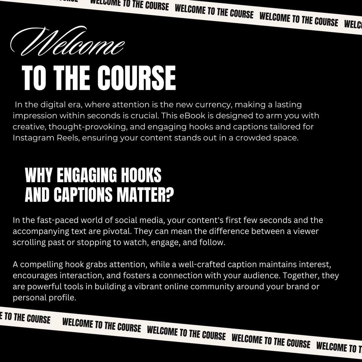 Reels, Hooks & Captions Guide