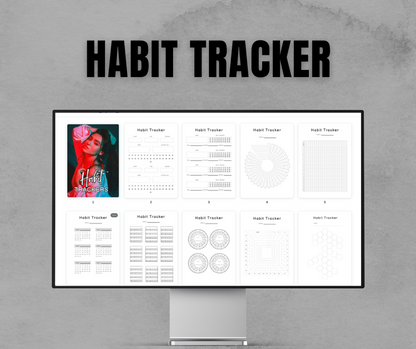Planner and Tracker Bundle with Mockups - Low Ticket Bundle