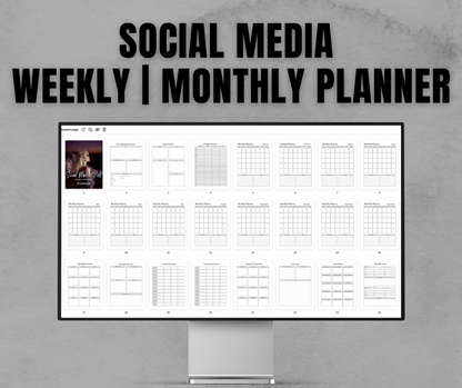 Planner and Tracker Bundle with Mockups - Low Ticket Bundle