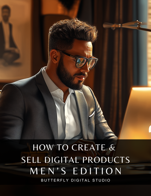 How to Create and Sell Digital Products: Men's Edition