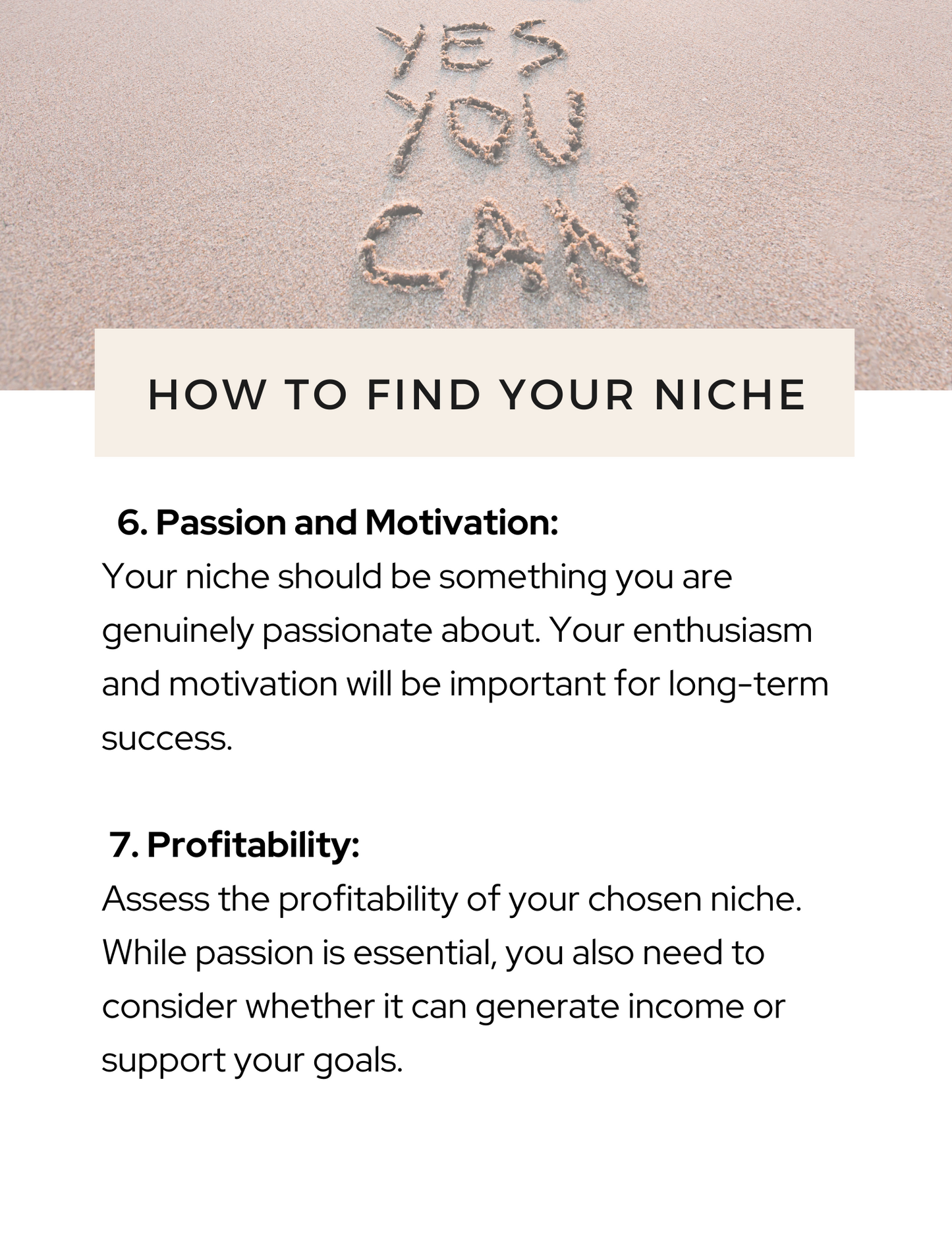 Money Magnet Niche Planner