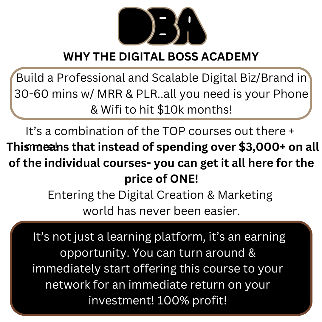 DIGITAL BOSS ACADEMY VOL 2 ACCESS (Includes Vol 1!)