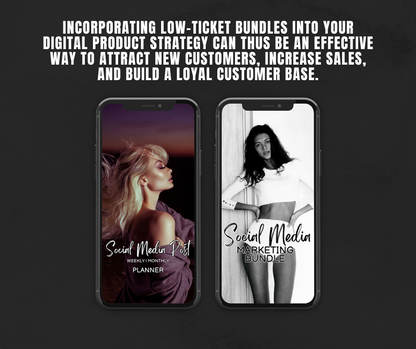 Planner and Tracker Bundle with Mockups - Low Ticket Bundle