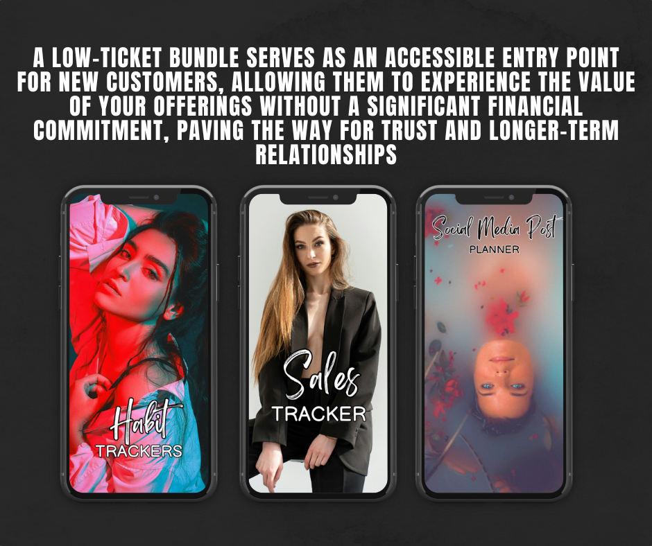 Planner and Tracker Bundle with Mockups - Low Ticket Bundle