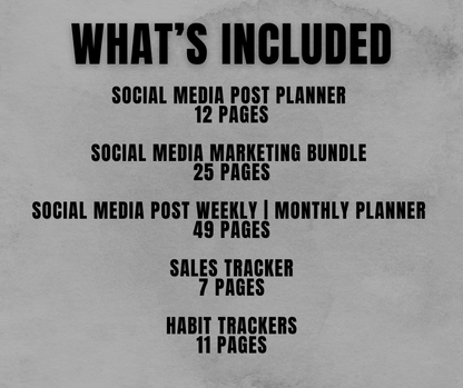 Planner and Tracker Bundle with Mockups - Low Ticket Bundle